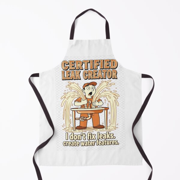 Item preview, Certified Leak Creator - Funny Plumber Gift for Dad | DIY Plumbing Fail T-Shirt designed and sold by Petringo.
