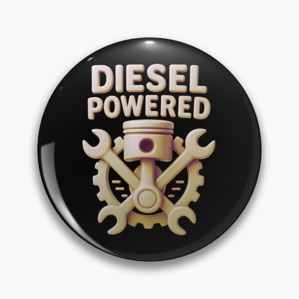 Item preview, Diesel Powered Piston Wrench Vintage Retro Mechanic designed and sold by LabCore.