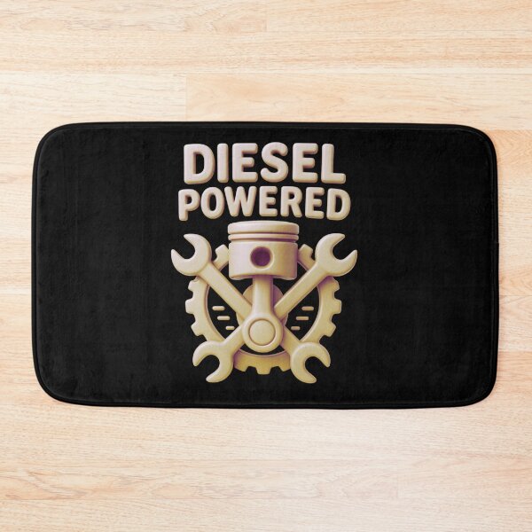 Item preview, Diesel Powered Piston Wrench Vintage Retro Mechanic designed and sold by LabCore.