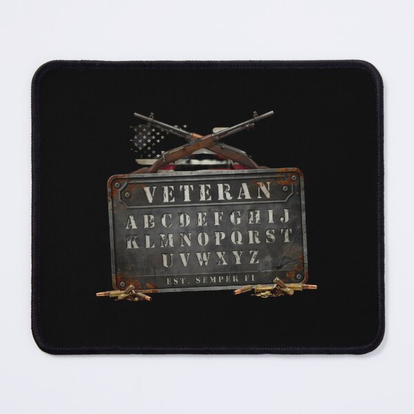 Item preview, Veteran Alphabet Patriotic American Flag Design for Retired Military Heroes designed and sold by Redgiant87x.