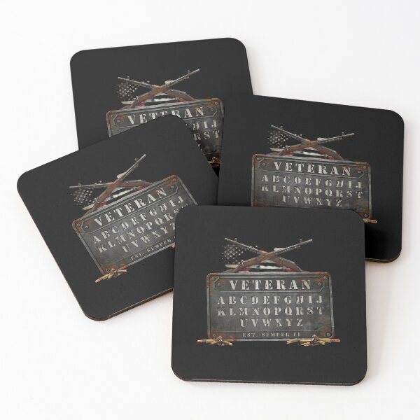 Item preview, Veteran Alphabet Patriotic American Flag Design for Retired Military Heroes designed and sold by Redgiant87x.