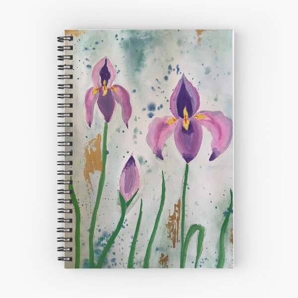 Item preview, Irises designed and sold by yulia.oneil.art.