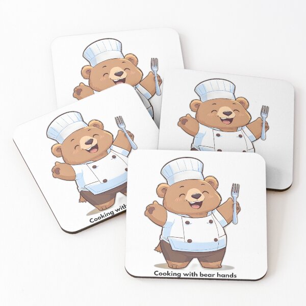 Item preview, Cooking With Bear Hands designed and sold by PawAndWork.