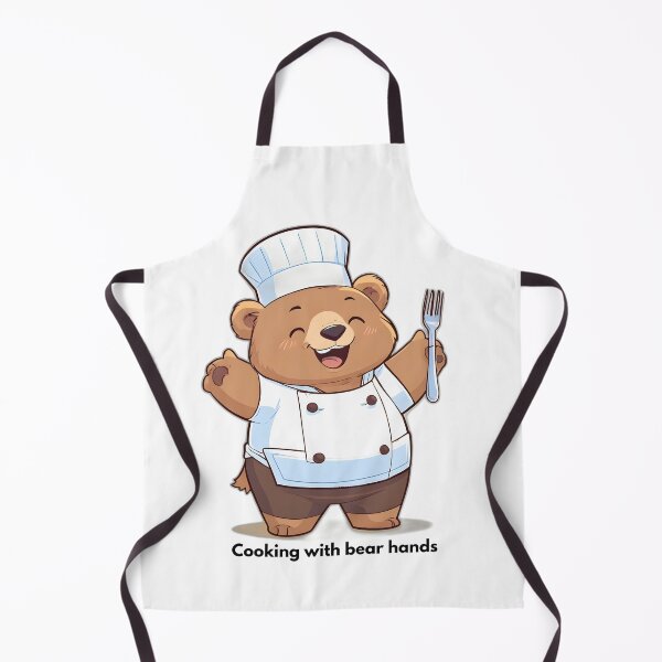 Item preview, Cooking With Bear Hands designed and sold by PawAndWork.