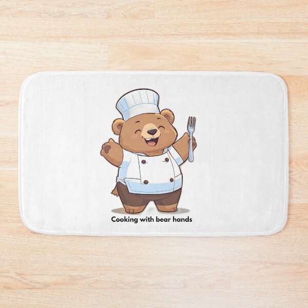 Item preview, Cooking With Bear Hands designed and sold by PawAndWork.