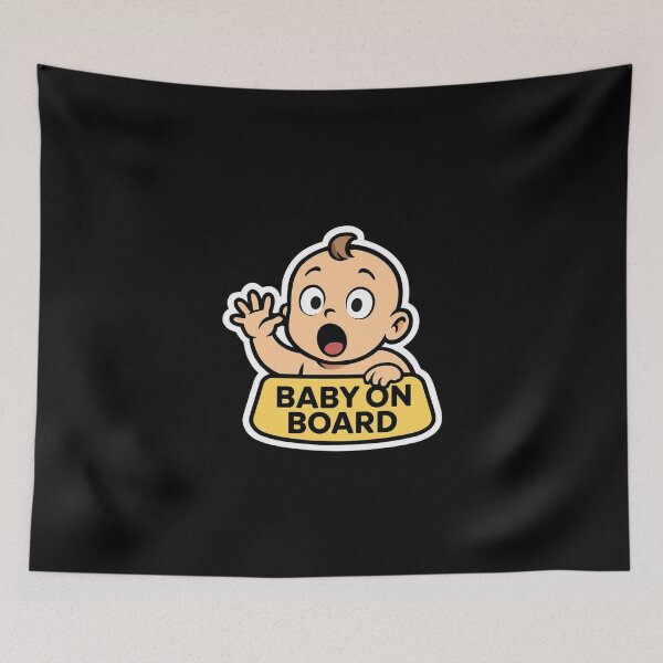 Item preview, baby on board designed and sold by ELdante.
