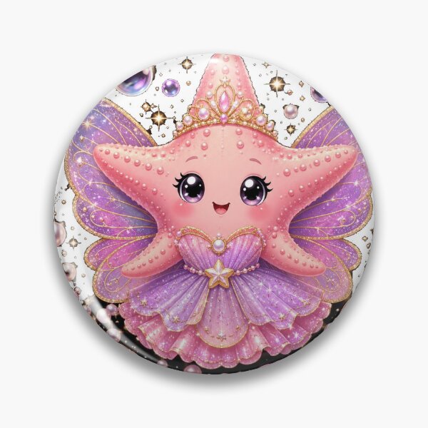 Item preview, Starfish Fairy Kids T-Shirt | Cute Ocean Girl Shirt | Kawaii Sea Tee | Gift for Girls designed and sold by SunnyDesign82.