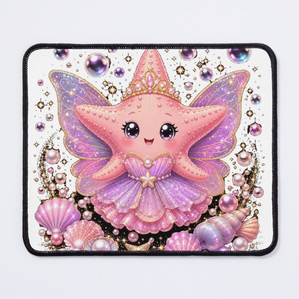 Item preview, Starfish Fairy Kids T-Shirt | Cute Ocean Girl Shirt | Kawaii Sea Tee | Gift for Girls designed and sold by SunnyDesign82.