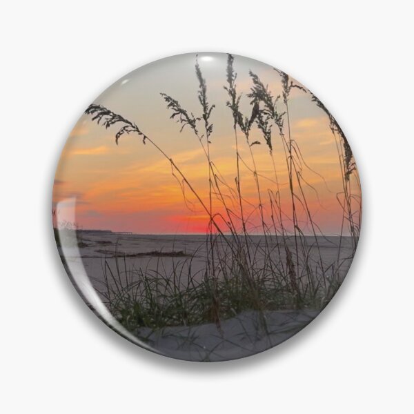 Item preview, Beach Sunrise through the sea oats - South Carolina scenic beach   designed and sold by shorethings.