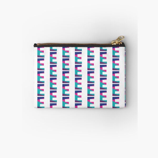 Item preview, Retro Color Block Letter E – Geometric Initial Monogram Design designed and sold by Fontaine Color Co..