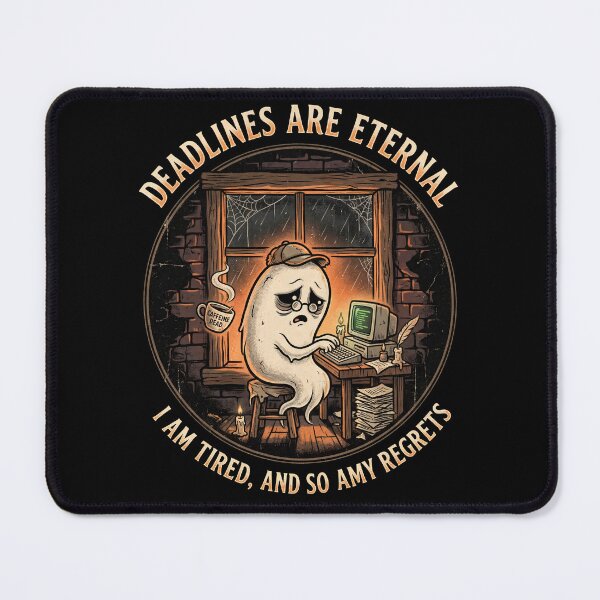 Item preview, Ghost Working Overtime in a Haunted House designed and sold by Dream Capsules.