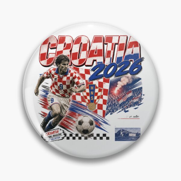 Item preview, Croatia 2026 Football World Cup Glory | Vatreni Fan Supporter Shirt designed and sold by rushaib.