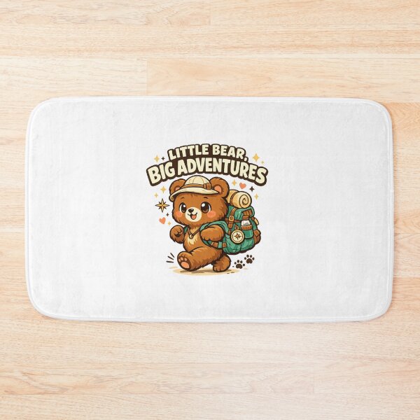 Item preview, Little Bear Big Adventures Cute Explorer Bear Kawaii Adventure Gift designed and sold by BigLove Animals.