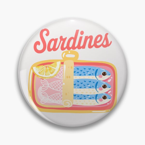 Item preview, Sardines Tinned Fish Retro Pop Art Mediterranean  memories Men Woman designed and sold by erozzz.
