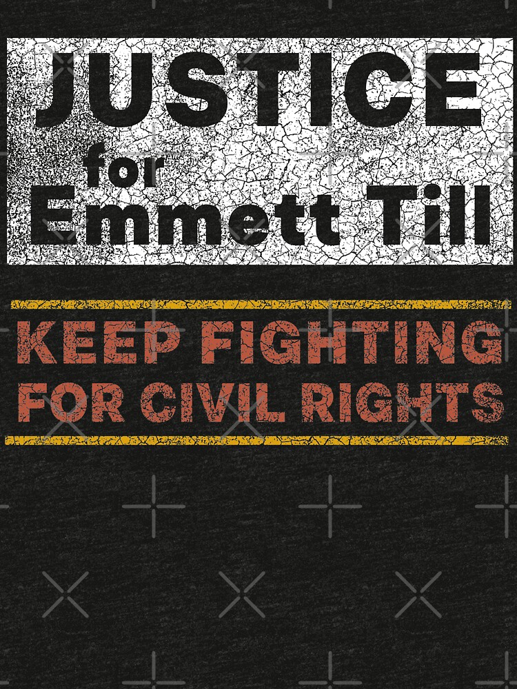 justice for emmett till t shirt