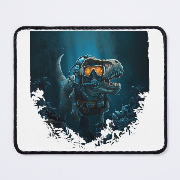 Item preview, Deep Sea Dino Kids T-Shirt | Cool Ocean Boy Shirt | Dinosaur Diver Tee | Gift for Boys designed and sold by SunnyDesign82.