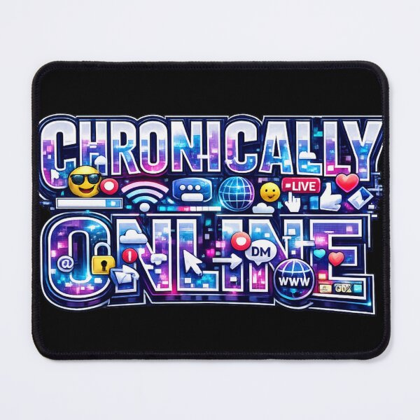 Item preview, Chronically Online designed and sold by redsharkuk.