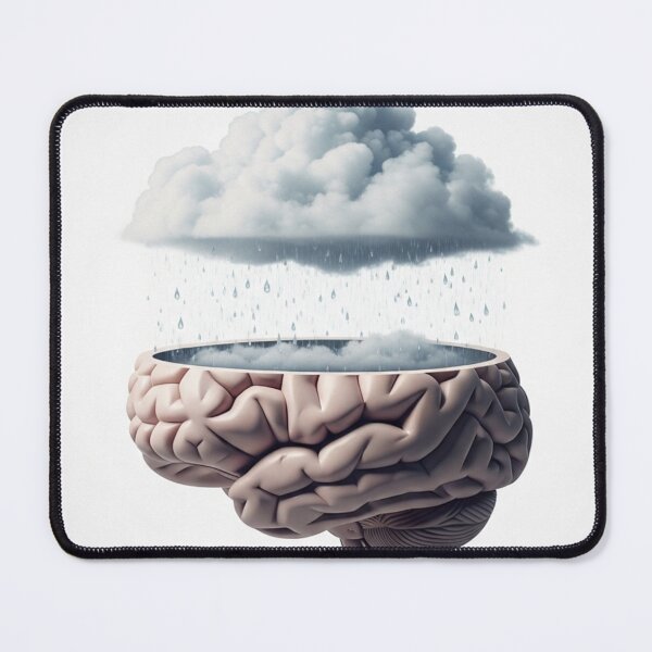 Item preview, The Inner Storm: Surreal Mind Art designed and sold by TheDenimArt.