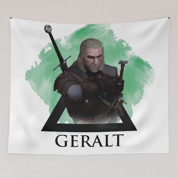 Item preview, The Witcher (Geralt) design designed and sold by EBANON.