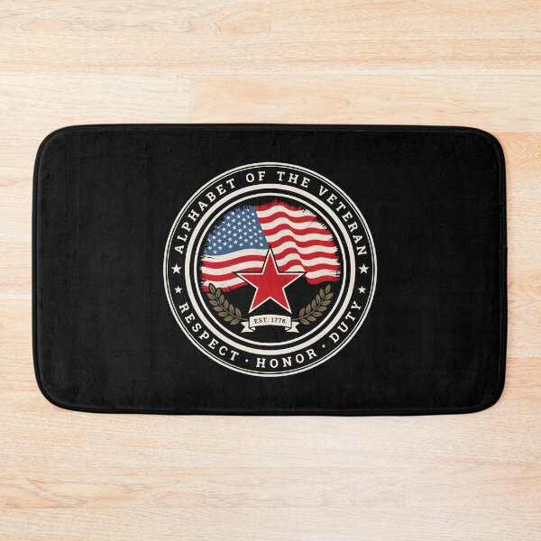 Item preview, Veteran Alphabet Military Pride American Flag Patriotic designed and sold by Redgiant87x.