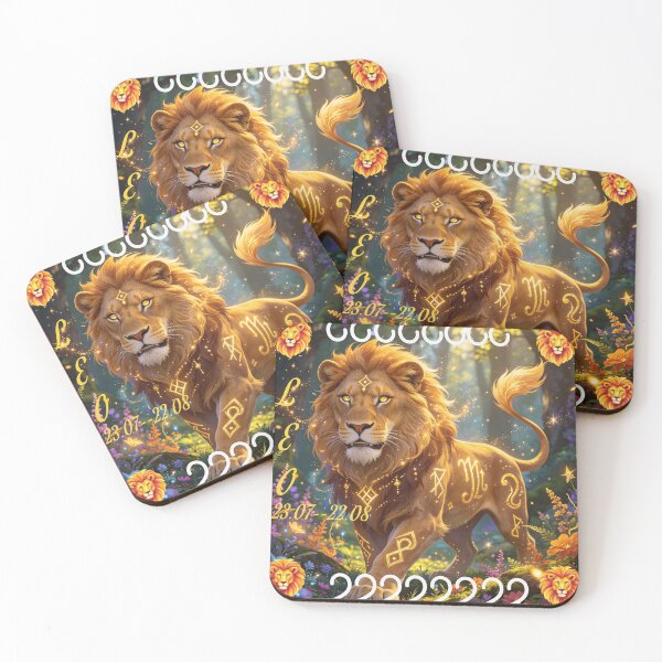 Item preview, Mystical Leo Zodiac Lion Design designed and sold by wojtas90.