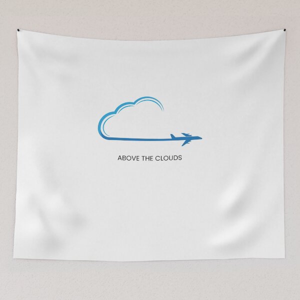 Item preview, Above The Clouds - Aviation Travel Design designed and sold by onubi.