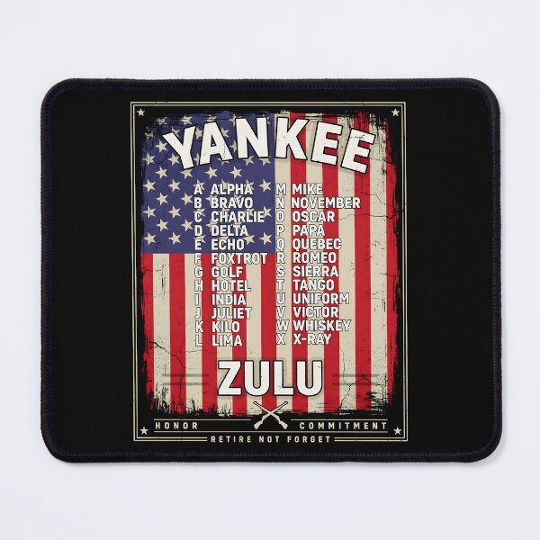 Item preview, Veteran Alphabet Retired Military Veteran Patriotic American Flag designed and sold by Redgiant87x.