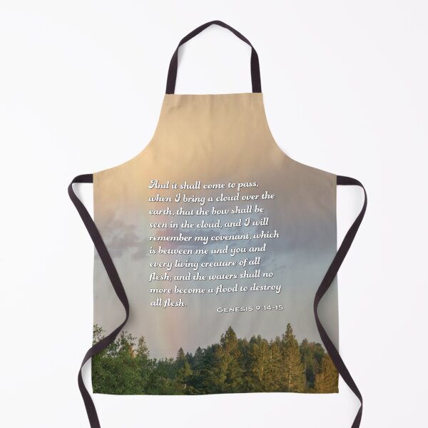 Item preview, Genesis 9 14 15 - Inspirational Bible Verse designed and sold by InsprtnlArtbyDP.