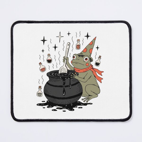 Item preview, Frog Alchemy Society | Medieval Wizard Frog Brewing Potions designed and sold by fallmoree.