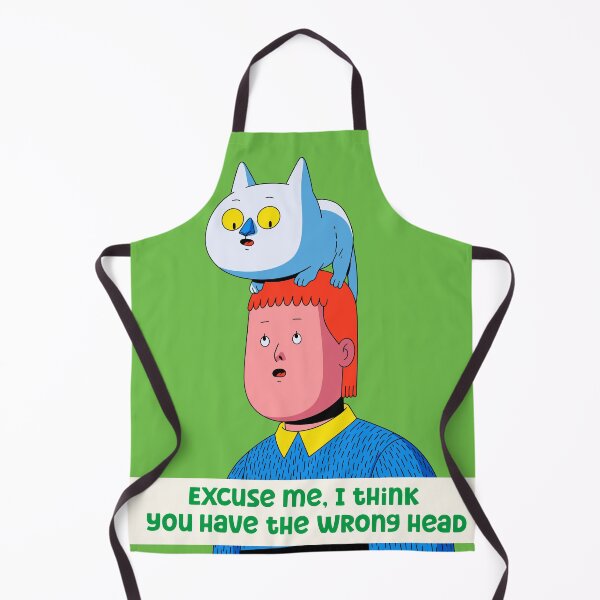 Item preview, Cat Sits on Confused Person's Wrong Head designed and sold by shafranietz.