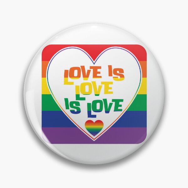 Item preview, Love Is Love Rainbow Heart designed and sold by SassMonkey.