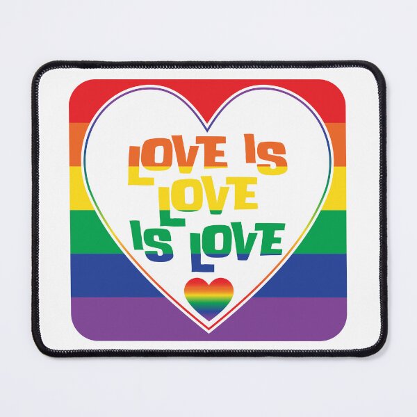Item preview, Love Is Love Rainbow Heart designed and sold by SassMonkey.