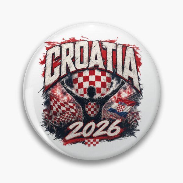 Item preview, Croatia 2026 Football World Cup Glory | Vatreni Fan Supporter Shirt designed and sold by rushaib.