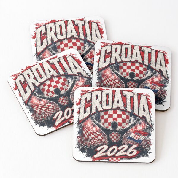 Item preview, Croatia 2026 Football World Cup Glory | Vatreni Fan Supporter Shirt designed and sold by rushaib.