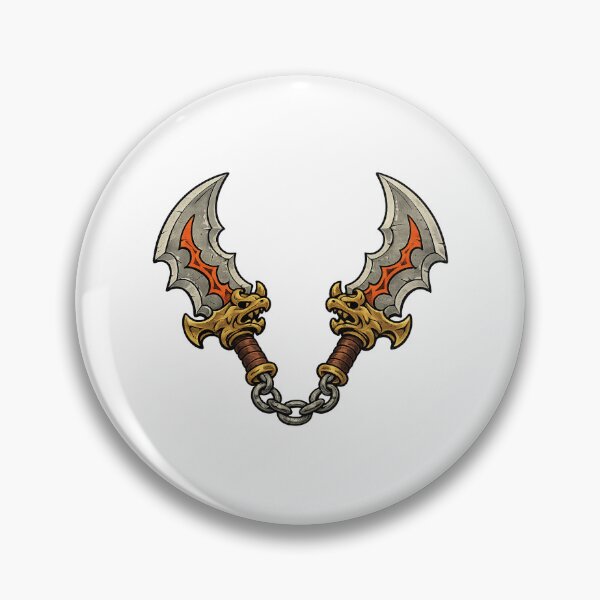 Item preview, Blades of Chaos Vintage Retro designed and sold by Ghostly-Outlaws.