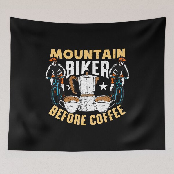 Item preview, Mountain Biker Before Coffee Cycling Coffee Lover designed and sold by tshirtconcepts.
