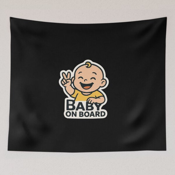 Item preview, baby on board designed and sold by ELdante.