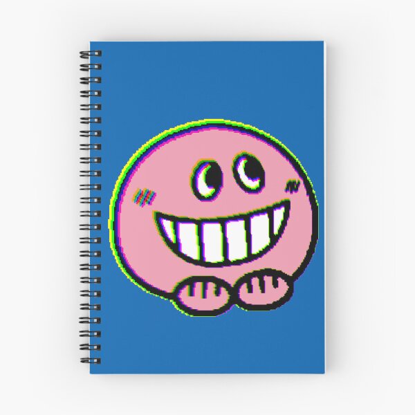 Item preview, Pink Character Big Smile Glitch Effect designed and sold by AstronautMerch.