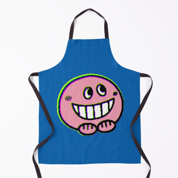 Item preview, Pink Character Big Smile Glitch Effect designed and sold by AstronautMerch.