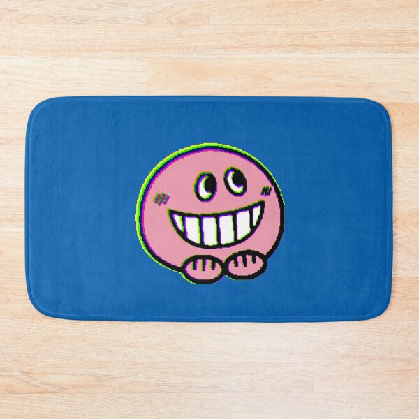 Item preview, Pink Character Big Smile Glitch Effect designed and sold by AstronautMerch.