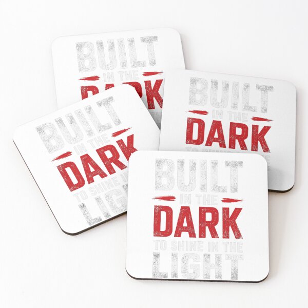 Item preview, Built In The Dark To Shine In The Light - Fitness Motivation Design designed and sold by DomKo10.