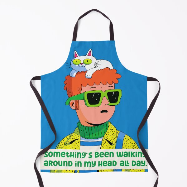 Item preview, Cool Guy Unaware Cat on Head designed and sold by shafranietz.