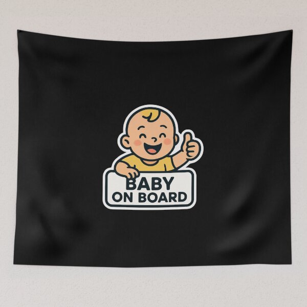 Item preview, baby on board designed and sold by ELdante.