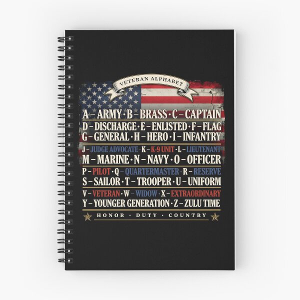 Item preview, Veteran Alphabet Patriotic Military Tribute with American Flag Style designed and sold by Redgiant87x.