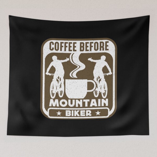 Item preview, Mountain Biker Coffee Before Biker Coffee Lover designed and sold by tshirtconcepts.