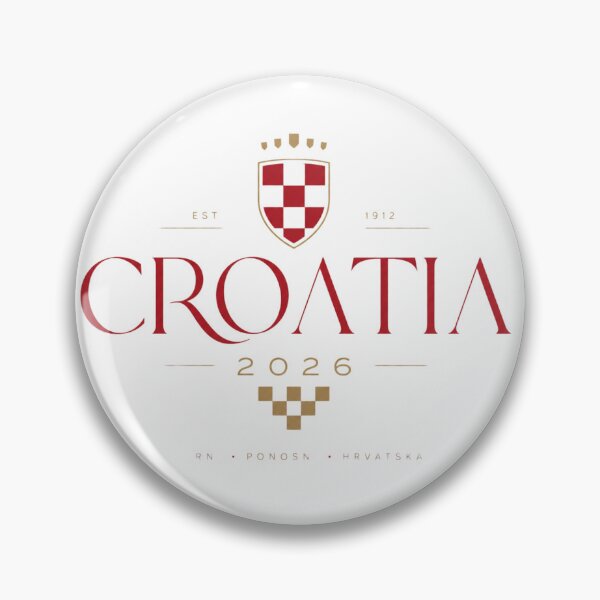 Item preview, Croatia 2026 Football World Cup Glory | Vatreni Fan Supporter Shirt designed and sold by rushaib.