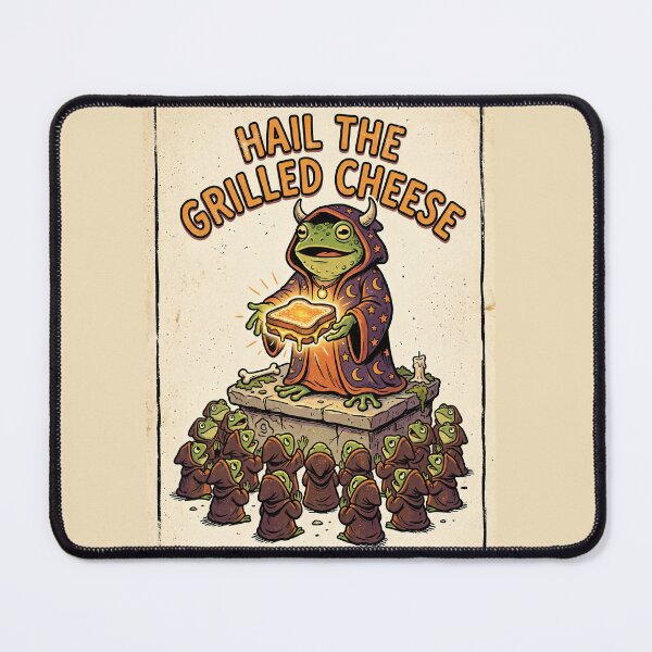 Item preview, Sacred Grilled Cheese Ceremony Frog Cult designed and sold by Dream Capsules.