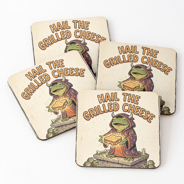 Item preview,  Sacred Grilled Cheese Ceremony Frog Cult designed and sold by Dream Capsules.