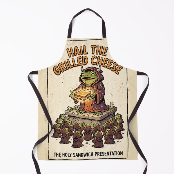 Item preview, Sacred Grilled Cheese Ceremony Frog Cult designed and sold by Dream Capsules.