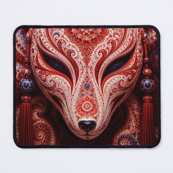 Item preview, Mandala Kitsune Mask designed and sold by Newstreams.